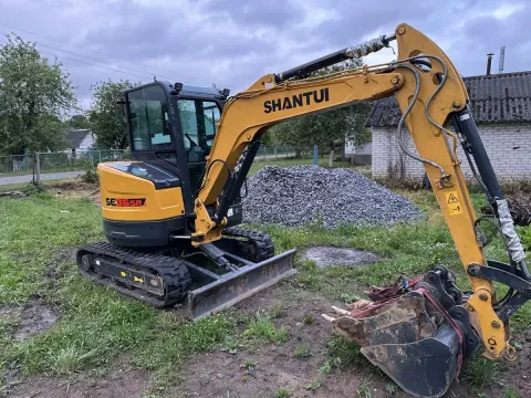 SHANTUI SE36SR — вид сбоку